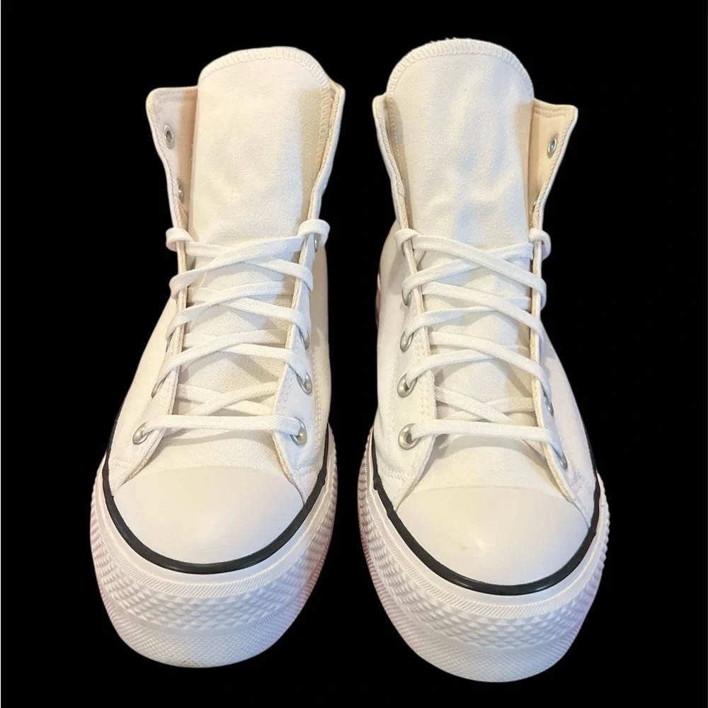 Size 11 - Converse Chuck Taylor All Star‎ Platform High White brand new